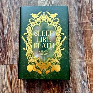 SIGNED Sleep Like Death by Kalyn Bayron | Owlcrate | Bonus Content
